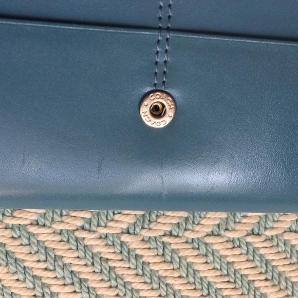 COACH Leather Slim Snap Wallet - Picture 8 of 8